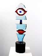 Glass Abstract Sculptures